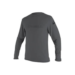 O' NEILL Men's Standard Basic Skins 50+ Long Sleeve Sun Shirt  Smoke  Large