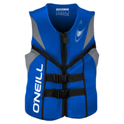 O'Neill Men's Reactor USCG Life Vest  Pacific/Lunar/Black Small