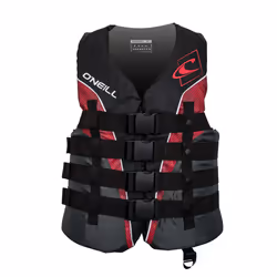 O'Neill Men's Superlite USCG Life Vest Black/Graphite/Red:White 3XL