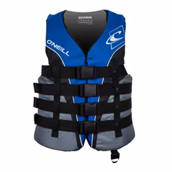 O'Neill Men's Superlite USCG Life Vest,Pacific/Smoke/Black:White,3XL