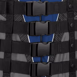 O'Neill Men's Superlite USCG Life Vest,Pacific/Smoke/Black:White,3XL