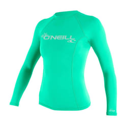 O'Neill Wetsuits UV Sun Protection Womens Basic Skins Long Sleeve Crew