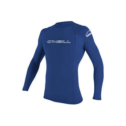 O'Neill Wetsuits Men's Basic Skins 50+ L/S Rash Guard  Pacific  2XL