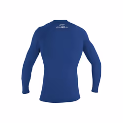 O'Neill Wetsuits Men's Basic Skins 50+ L/S Rash Guard  Pacific  2XL