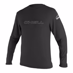 O'NEILL Basic Skins L/S Rash Tee Black 2XL (6'0""""-6'2"""" 210-230 lbs)