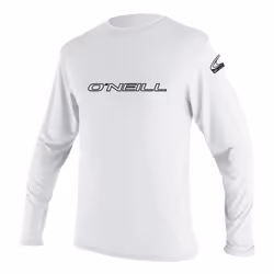 O' NEILL Unisex-Youth Basic Skins 50+ Long Sleeve Sun Shirt White 12
