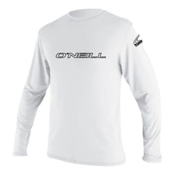 O' NEILL Unisex-Youth Basic Skins 50+ Long Sleeve Sun Shirt  White  12