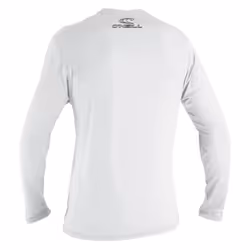 O' NEILL Unisex-Youth Basic Skins 50+ Long Sleeve Sun Shirt  White  12
