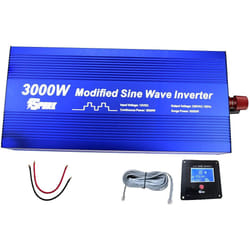 Spark 3000 watt Modified sine wave power inverter 12v 6000W peak 3000W boat motorhome caravan