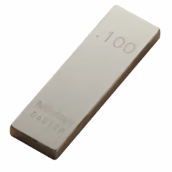 GBlck  .100 In  Rect  Stl  ASME 0