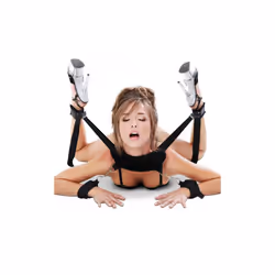Fetish Fantasy Series Position Master With Cuffs Black