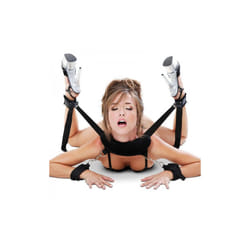 Fetish Fantasy Series Position Master With Cuffs Black