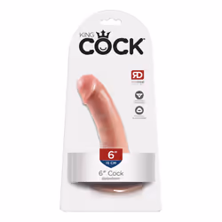 King Cock 6 Inch Realistic Cock Dildo