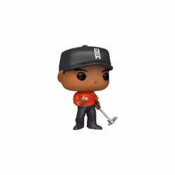 Pop Sports: PGA Tiger Woods Red Shirt Pop Vinyl Figure (Bundled with Pop Shield Protector)