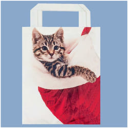 Premier Christmas Design Reusable Shopping Bag - Cat Design