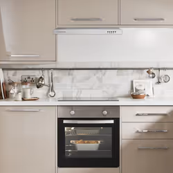 CIARRA 60cm Stainless Steel Visor Cooker Hood 600mm Wall Mounted Kitchen Extractor Fan