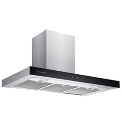 CIARRA 90cm Stainless Steel Touch Control Chimney Cooker Hood Range Hood Kitchen Extractor Fan
