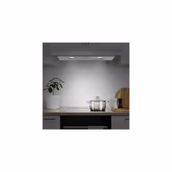 CBCS5913A Integrated Cooker Hood 52cm Stainless Steel Built in Canopy Hood LED Light 3 Speeds Undercabinet Extractor Fan