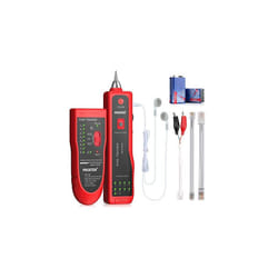 Wire Tracker RJ11 RJ45 Finder Ethernet LAN Multifunction Toner Tracer Network Cable Collation Telephone Line Tester Continuity Checking Red
