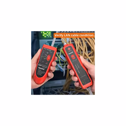 Wire Tracker RJ11 RJ45 Finder Ethernet LAN Multifunction Toner Tracer Network Cable Collation Telephone Line Tester Continuity Checking Red