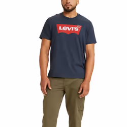 Levi's Men's Tees (New) Graphic Dress Blues X-Large