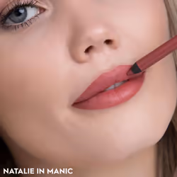 URBAN DECAY 24/7 Glide-On Waterproof Lip Pencil (Manic - Rosy Wine), Smudge-Proof, Longwearing Lip Liner, Smooth & Creamy Colors, Moisturizing Formula