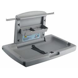 Stain Resistant GREY Wall Mounted Fold Down Baby Changer Changing Unit Station
