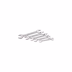 30768 Metric Double Open End Spanner Set, 5 Pieces,Blue