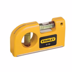 Stanley 0-42-130 Pocket Level magnetic horizontalvertical Yellow