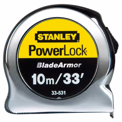 STANLEY Powerlock Tape with Blade Armor, 10m/30ft