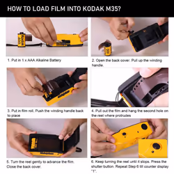 3 x Kodak Ultra Max 400 Film 35mm (36 Exposure) for M35 M38