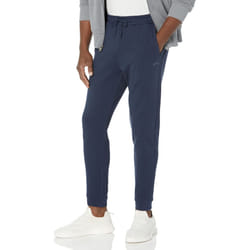 BOSS Men's Tonal Regular Fit Cotton Sweatpants  Basic Navy  XL