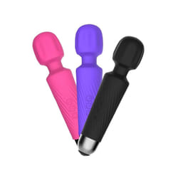 Electric Wand Massager, 8 Speed with 20 Patterns Massager for Womenâ¦