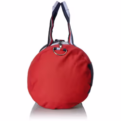 Tommy Hilfiger unisex adults Duffle Patriot Colorblock Duffel Bag  Navy/Red/White  One Size US