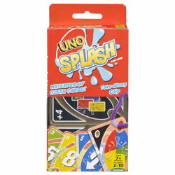Games UNO Splash Card Game, Card Game, Shedding, 7 yr(s), Family game
