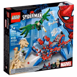 LEGO Marvel Spider-Man: Spider-Man's Spider Crawler 76114 Building Kit