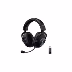 Logitech G PRO X Wireless Lightspeed Gaming Headset with Blue VO!CE Mic Filter