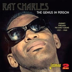 Jasmine Records Ray CHARLES - The Genius in Person - Journey Through the Early Albums 1957-1960 CD