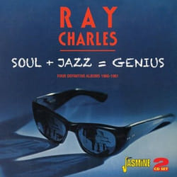 Jasmine Records Ray CHARLES - Soul + Jazz = Genius - Four Definitive Albums - 1960-1961 CD