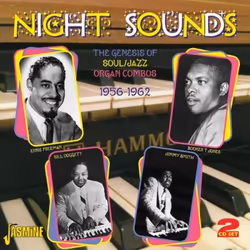 Jasmine Records Various Artists - Night Sounds - The Genesis of Soul/Jazz Organ Combos, CD, Physical media, 2 discs, 14/06/20 ...