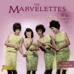 Jasmine Records The MARVELETTES - Detroit’s Darlings 1961-1962 - Three LPs on One CD, CD, The Marvelettes, Physical media, 2 ...