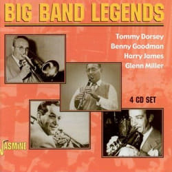 Jasmine Records Various Artists - Big Band Legends feat. Tommy Dorsey, Benny Goodman, Harry James & Glenn Miller CD