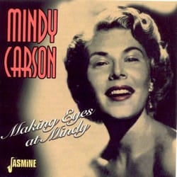 Jasmine Records Mindy CARSON - Making Eyes At Mindy CD