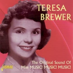 Jasmine Records Teresa BREWER - The Original Sound Of Miss Music! Music! Music! CD
