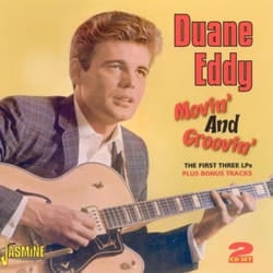Jasmine Records Duane EDDY - Movin' and Groovin' - The First Three LPs Plus Bonus Tracks CD