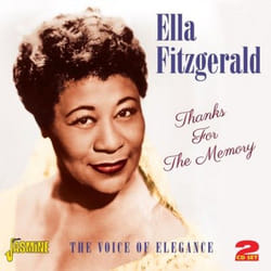 Jasmine Records Ella FITZGERALD - Thanks For The Memory - The Voice of Elegance CD