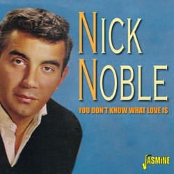 Jasmine Records Nick NOBLE - You Don't Know What Love Is CD