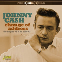 Jasmine Records Johnny CASH - Change of Address - The Singles As & Bs 1958-1962 CD