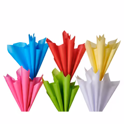 Papyrus Tissue Paper Bulk (Solid colors Bundle) for gifts Decorations