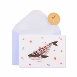 Papyrus Thank You Cards with Envelopes  Whale Thanks (14-Count)